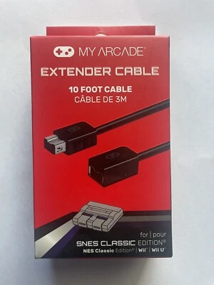 10 ft Gamepad Extender Cable for Nintendo SNES or NES Classic Edition Console - Image 1 of 2