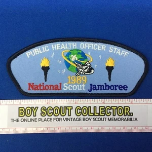 Pfadfinder CSP 1989 National Scout Jamboree Gesundheitsoffizier Personal JSP schwarz - Bild 1 von 2