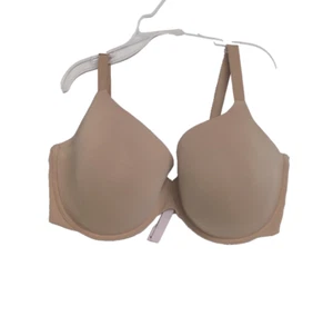 Victoria's Secret Lightly Lined T-shirt Full Coverage Smooth Bra Beige 38 G 38G - Picture 1 of 12