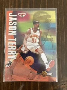 2001-2002 Topps Chrome Basketball Jason Terry Team Topps TT4 Insert - Picture 1 of 2