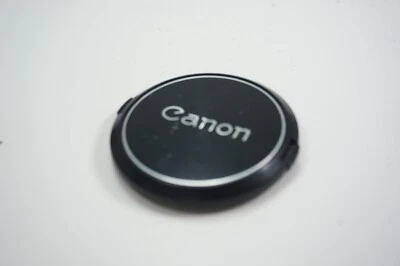 Canon FD C-55 55mm front lens cap Silver ring Genuine product vintage from 70's - Image 1 of 4