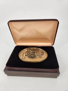 General Electric Company Jostens Belt Buckle In Case With Box - Picture 1 of 13