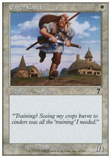 Magic the Gathering MTG Eager Cadet (14) Seventh Edition   NM