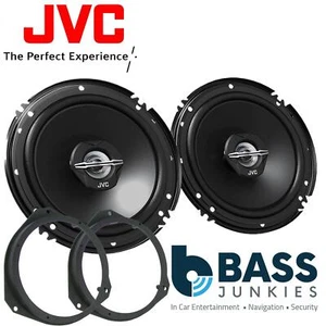 Fiat Grande Punto 06-14 JVC 16cm 6.5" 600 Watts 2 Way Front Door Car Speakers - Picture 1 of 3