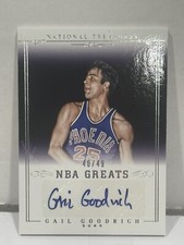 2013-14 Panini National Treasures NBA Greats Gail Goodrich auto/49  #NG-GG  HOF