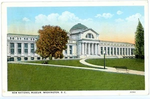 Postcard Washington DC National Museum Divided Back White Border Unposted - Picture 1 of 2