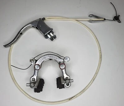 Vintage Bicycle Mafac Racer center pull brake Caliper & lever alloy France Rear - Image 1 of 4