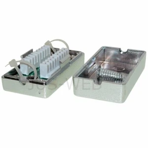 CAT.5 LSA Anschlussbox Netzwerk Kabel Verbinder LAN 2xRJ45 Kabelverbinder - Bild 1 von 1
