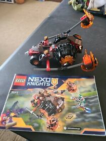 Lego 70313 Nexo Knights Moltor's Lava Smasher Incomplete w/ Booklet Replacement