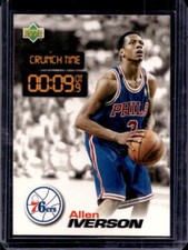 1997-98 Upper Deck Nestle Slam Dunk Allen Iverson Crunch Time #CT33 76ers