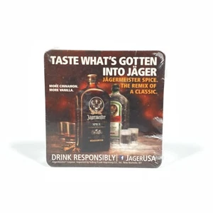 (100) JAGERMEISTER - POSAVASOS PROMOCIONALES DE CARTÓN "JAGER SPICE" - Imagen 1 de 6