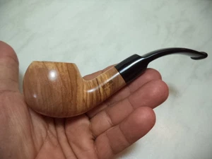 PIPA NERONE ULIVO OLIVE PIPE PFEIFE 120 NEW ITALIAN ARTISAN PIPE NEW 2 SCELTA - Picture 1 of 1