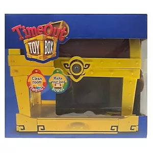 Timeout Toy Box Lockbox Pirate Treasure Chest Kids Screen Time Management Chore - Picture 1 of 5