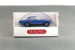 Wiking H0 1:87 Mercedes Benz 280 SL Coupe blau 0834 34 28 NEU NOS OVP RAR - Picture 1 of 2