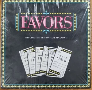 Favors Board Game Sealed NAYB 1988 New Vintage - Picture 1 of 2