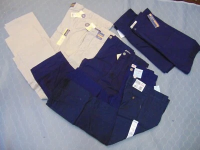 NWT Lot 9 Boy's Uniform School Pant short Size 14 h husky cherokee izod - Image 1 of 4