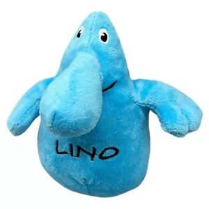 Linola Little Lino Plüsch Werbefigur Stofftier 14cm Blau Promo Kuscheltier Wolff - Bild 1 von 10