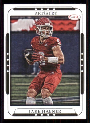 2023 SAGE Artistry #65 Jake Haener - Image 1 of 2