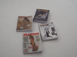 4 Mini Revistas 'PLAYBOY' Barbie Blythe Muñeca de Moda Talla 1:6 Escala de Juego - Imagen 1 de 3