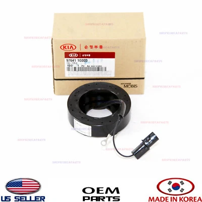 COMPRESOR DE AIRE ACONDICIONADO BOBINA DE CAMPO EMBRAGUE GENUINO KIA BORREGO RONDO RIO SPECTRA 976411G000 Foto 1 de 4