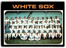 ! 1971 Topps Baseball Chicago White Sox #289