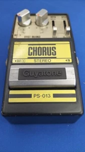 Guyatone Stereo Chorus Pedal PS-013 Analog Yellow Good GP - Picture 1 of 5