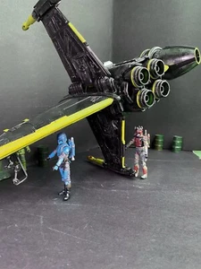 Andor B Wing Collectible Star Wars Kamino Clone Wars Vintage Kenner - Picture 1 of 21
