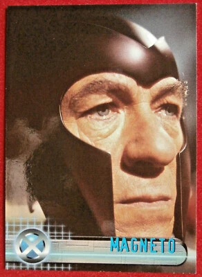 X-MEN THE MOVIE - Card #03 - Magneto - Ian McKellen - Topps 2000 - Image 1 of 2