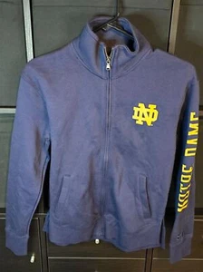 Under Armour Navy Notre Dame Fighting Irish All Day Fleece Full-Zip Jacket - Picture 1 of 2