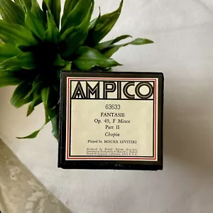 AMPICO 63633 Pianorolle FANTASIE Op. 49, f-Moll Teil 2 Chopin - Bild 1 von 7