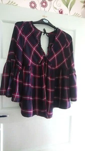 PRIMARK*Blouse*Top*Bell*Sleeves*Size*UK*12*WOMEN* - Picture 1 of 7