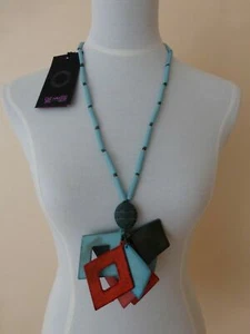 NIB Save the QUEEN dress NECKLACE jewelry ITALY $295 - Picture 1 of 4