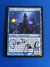 MTG Magic Magus Of The Jar Signed Artist Proof X1 Time Spiral Boros & Szikszai