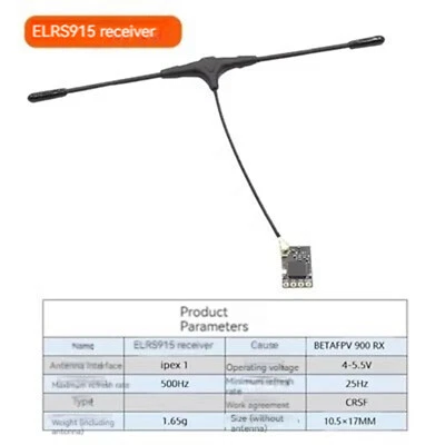 For Long-distance Traversing Aircraft Models Cost-effective ELRS915MHZ Receiver - Image 1 of 4