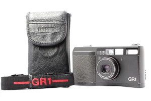 READ [Near MINT w/Case] Ricoh GR1 Black Point & Shoot 35mm Film Camera JAPAN - Picture 1 of 11