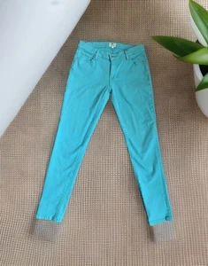 FOSSIL Women’s Skinny Jeans Size 30 Sea Foam Green - Picture 1 of 11