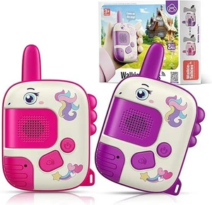 Wootoyz Einhorn für Mädchen, Walkie Talkie Kinder Geschenke 3 4 5 6 7 8 Jahren - Bild 1 von 7