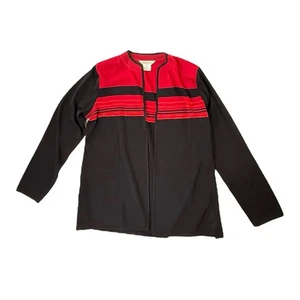 MISOOK Giacca Cardigan Spolverino Giacca Aperta Frontale Donna Tg Petite M Capsula Usato in Ottime Condizioni - Foto 1 di 10