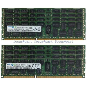 Samsung DDR3L 64GB 8x8GB PC3L-12800R 1600 ECC REG RDIMM Server Ram 1.35V 240-pin - Picture 1 of 5