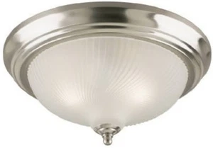 Westinghouse 6430400 1 Light Brushed Nickel Flush Mount Ceiling Fixture - Picture 1 of 1