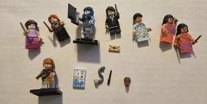 LEGO Harry Potter Minifigures LOT - W/ Extras And Accessories Myrtle Frog - Picture 1 of 7