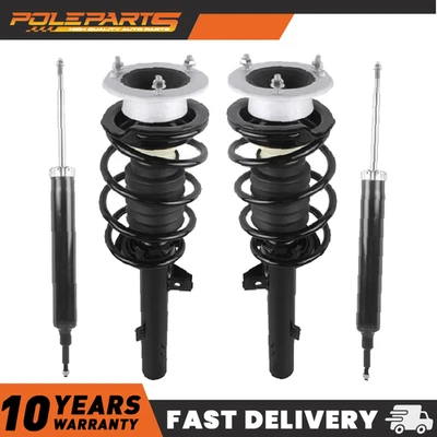 Set 4 Complete Shock Struts Suspension Kits for BMW 3 Series 325i 328i 330i 135i - Image 1 of 4