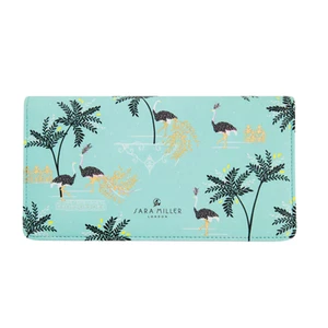 Cartera de Viaje Sara Miller Diseño Avestruz Bonita Ideas de Regalo de Cumpleaños para Mujer - Imagen 1 de 5