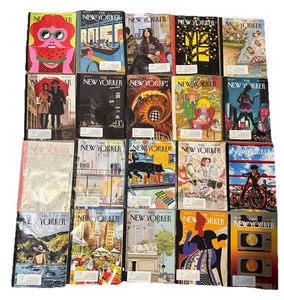 THE NEW YORKER MAGAZIN LOT mit 20 Ausgaben 2023 kostenloser Versand - Bild 1 von 7