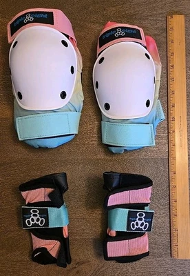 Almohadillas multideportivas triple ocho rodillas y muñeca talla adulto pequeña ver todas las fotos y descripción  Foto 1 de 4