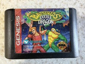 BATTLETOADS DOUBLE DRAGON SEGA GENESIS GAME CARTRIDGE ONLY NICE SHAPE NES HQ