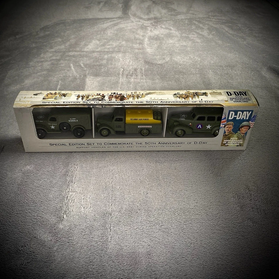 Lledo - Operation Overlord - D-Day - 50th Anniversary - 3 Vehicle Set - 1994 - Image 1 of 4