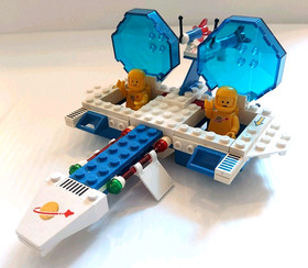 Lego Classic Space Twin Starfire 1499 - 100% Complete w/ Minifigures, No Manual