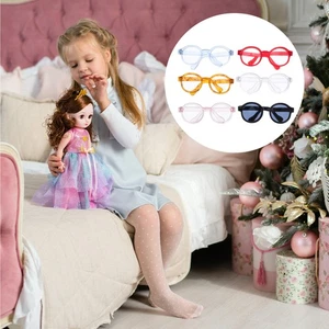6 Piezas Gafas para Mascotas Juguetes Niño Muñeca Gafas de sol Muñecas Elegante Plástico - Imagen 1 de 12