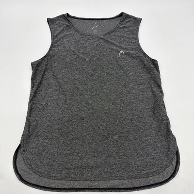 Голова Майка женщин L серый твердый логотип. #38308 - Изображение 1 из 4